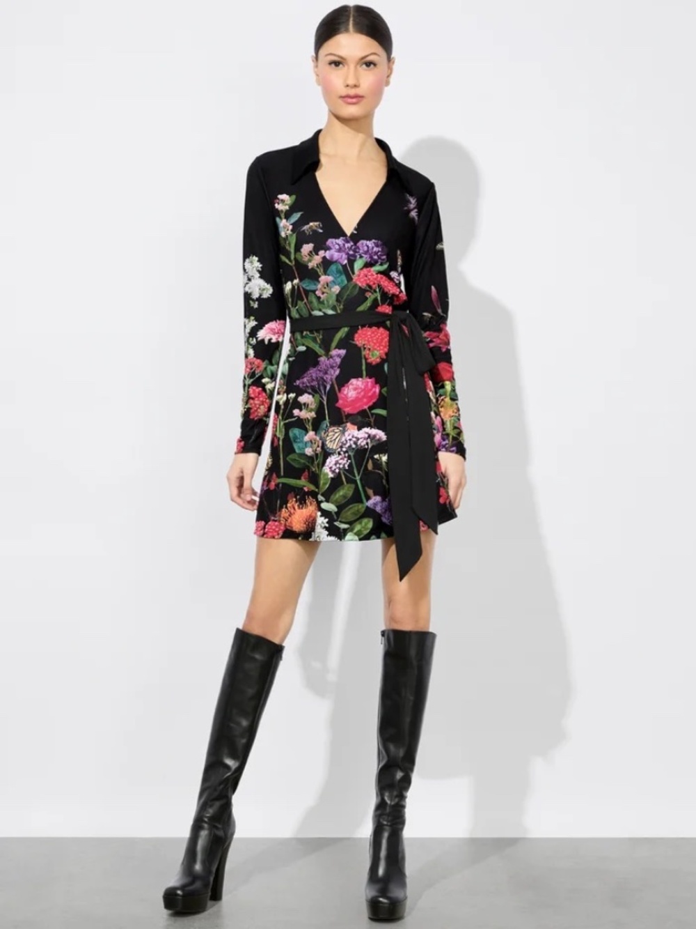 Alice + Olivia Millicent Mini Dress Secret Garden size 0